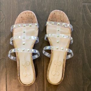 Jessica Simpson Cairo Flat Studded Sandal